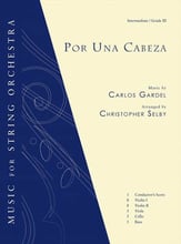 Por una Cabeza Orchestra sheet music cover